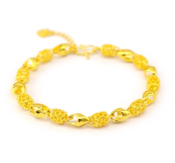 Gold-plated brass bracelet - Image 3