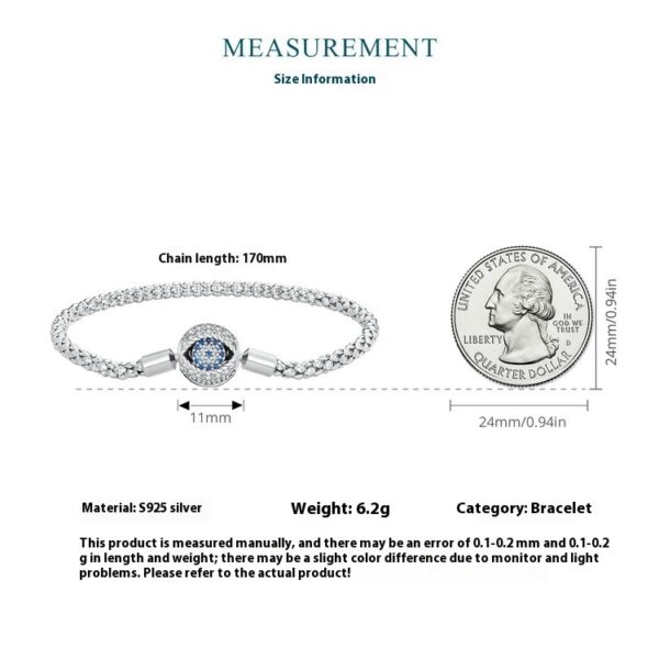 Small bulb diy Basic Bracelet s925 Silver - Image 10