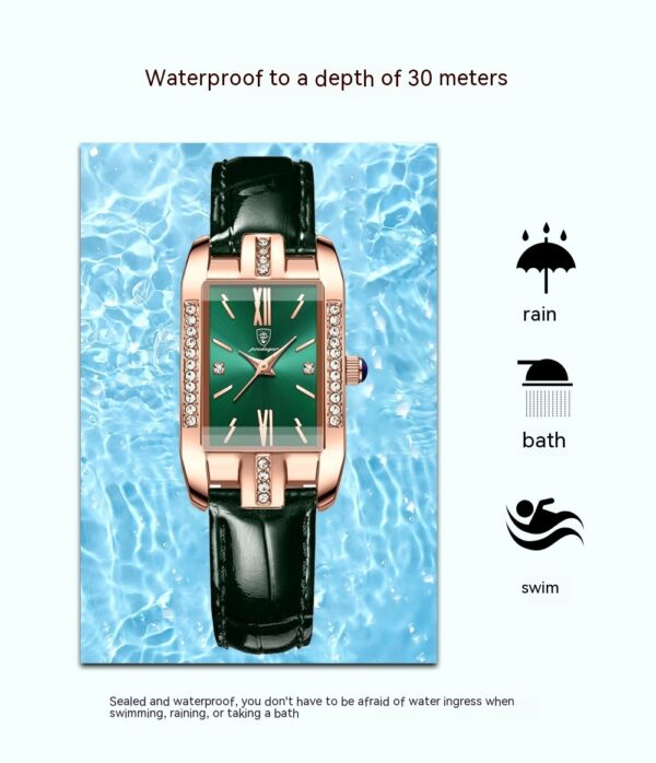 Waterproof Ultra-thin Belt Style Quartz Watch - Image 5