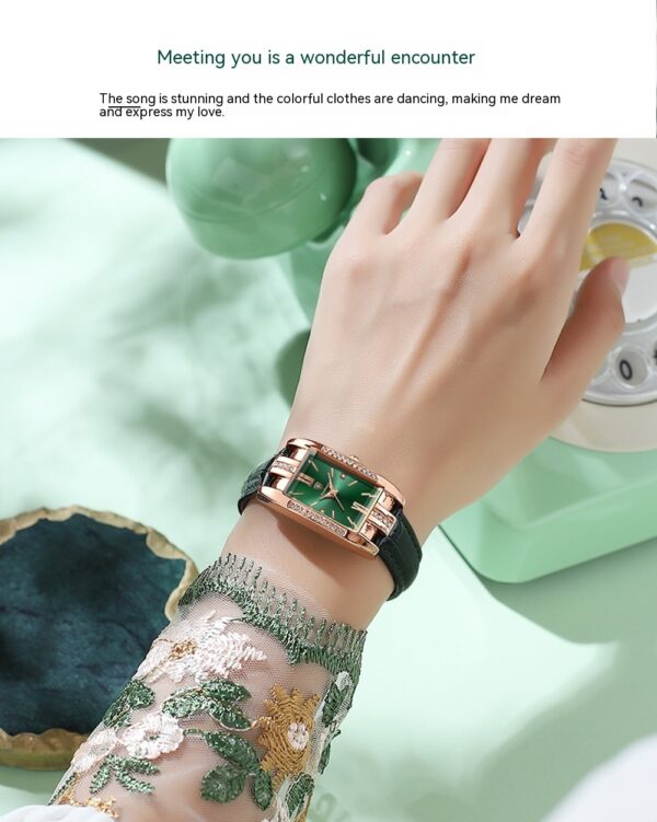 Waterproof Ultra-thin Belt Style Quartz Watch - Image 4
