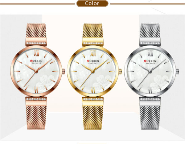 Women's Fashion Alloy Quartz Simple Watch - Image 5