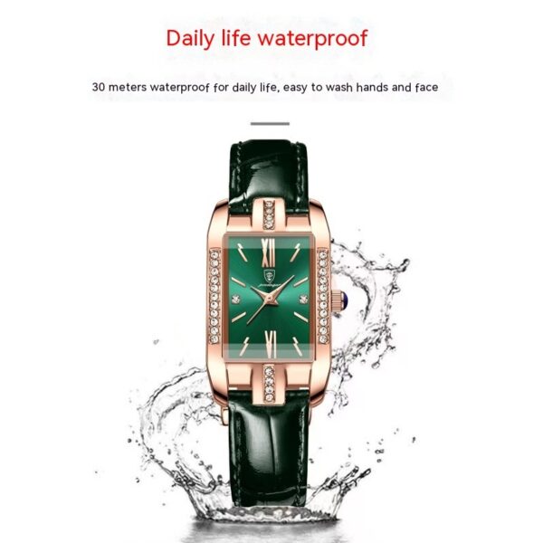 Waterproof Ultra-thin Belt Style Quartz Watch - Image 3