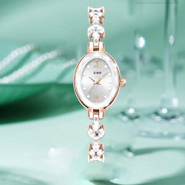 Simple Fashion Sports Waterproof Oval Women's Wrist Watch - Image 5