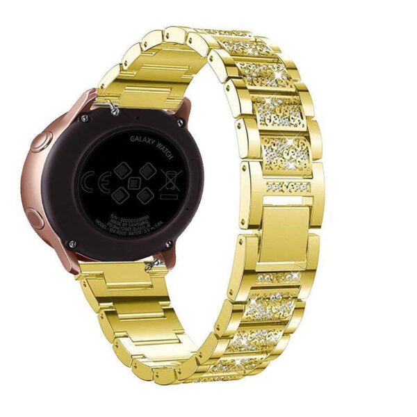Three Beads Diamond Strap For Active 2 Watch4GT2 Metal Steel Belt - Image 5