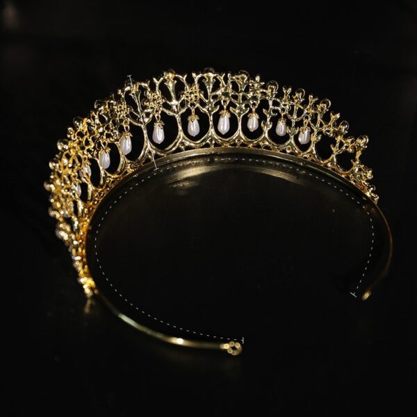 Pearl Diamond Electric Galvanized Alloy Exquisite Bride - Image 3